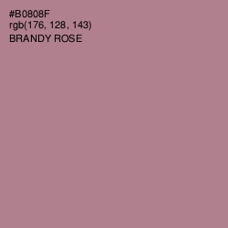 #B0808F - Brandy Rose Color Image